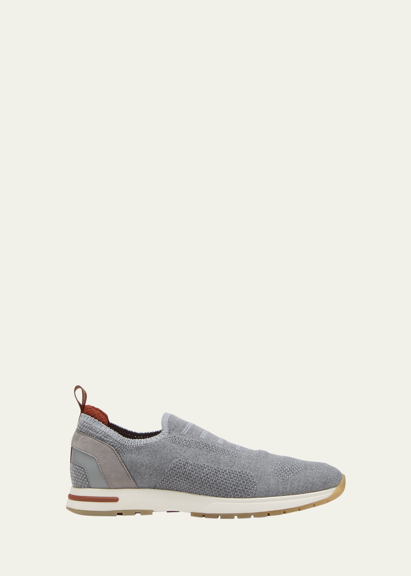 Loro Piana Flexy Knit Slip On Trainer Sneakers