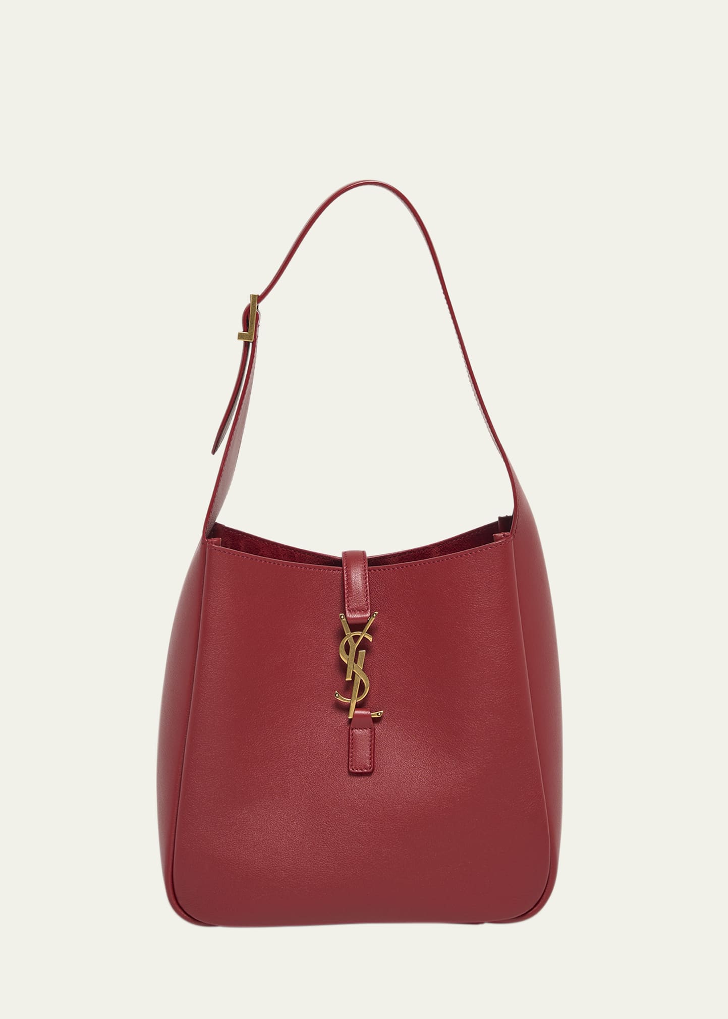 【送関込】Saint Laurent☆Le 5 A 7 in smooth leather Saint Laurent Le 5 A 7 YSL Shoulder Bag in Smooth Leather
