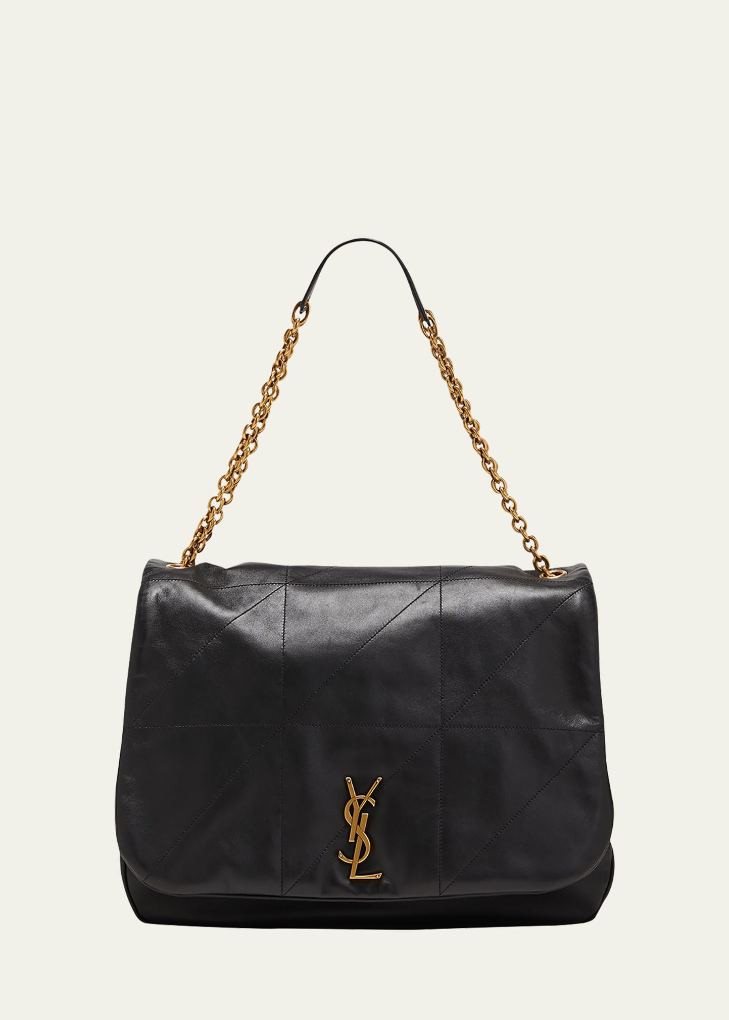 Saint Laurent Jamie 4.3 Maxi YSL Shoulder Bag in Smooth Leather Bergdorf Goodman