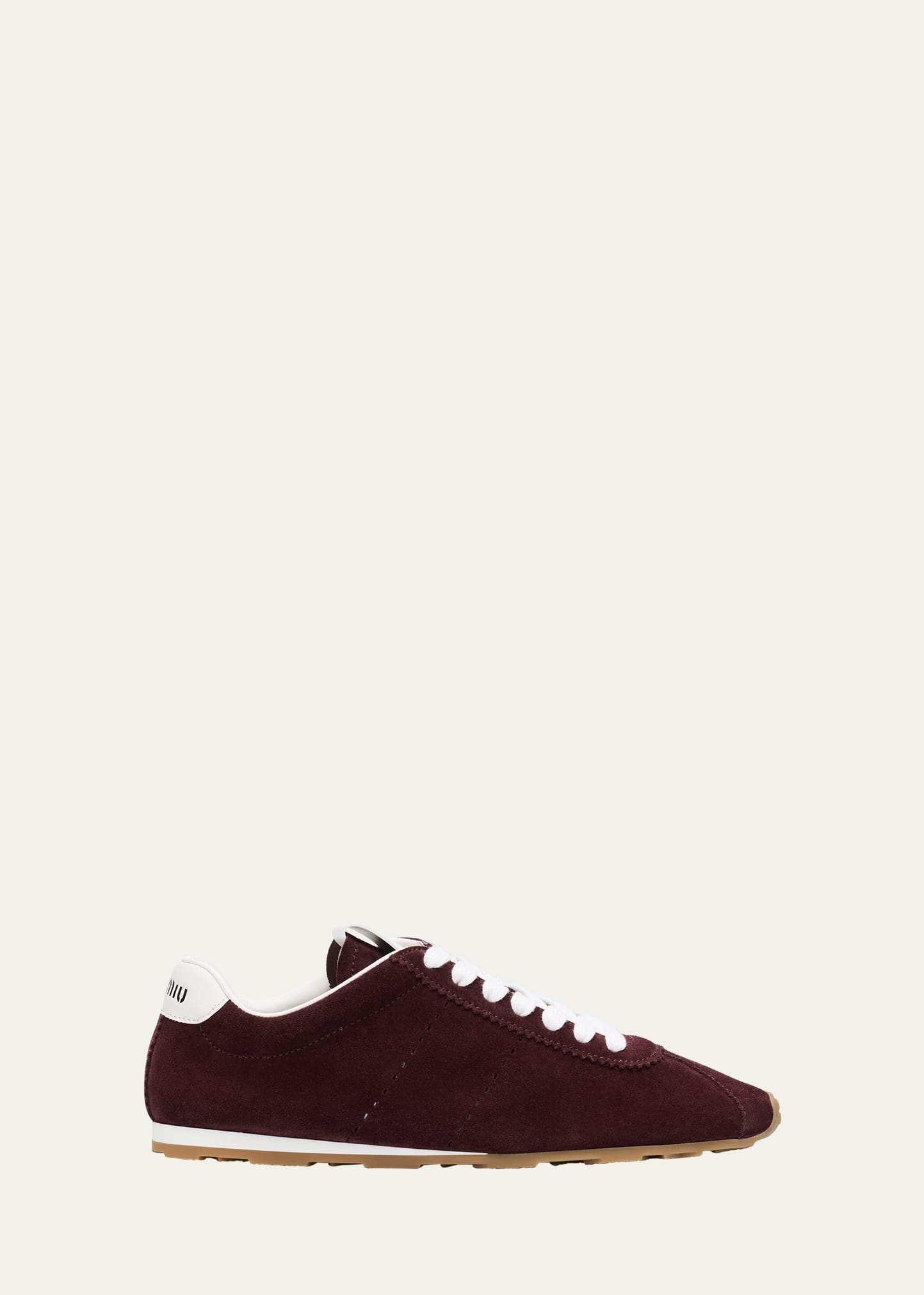 Miu Miu Suede Bicolor Retro Trainer Sneakers - Bergdorf Goodman