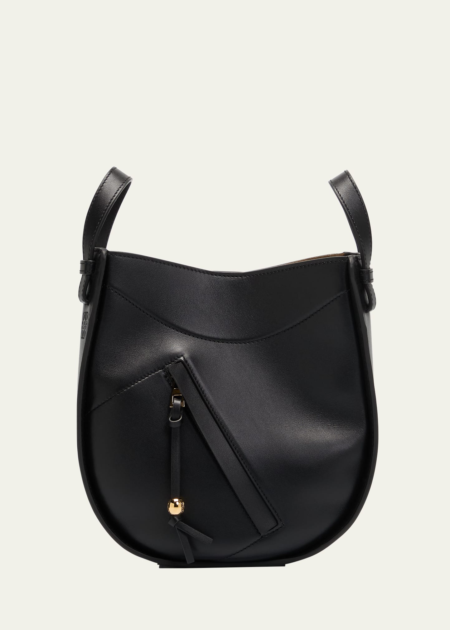 Loewe Hammock Slice Leather Crossbody Bag - Bergdorf Goodman