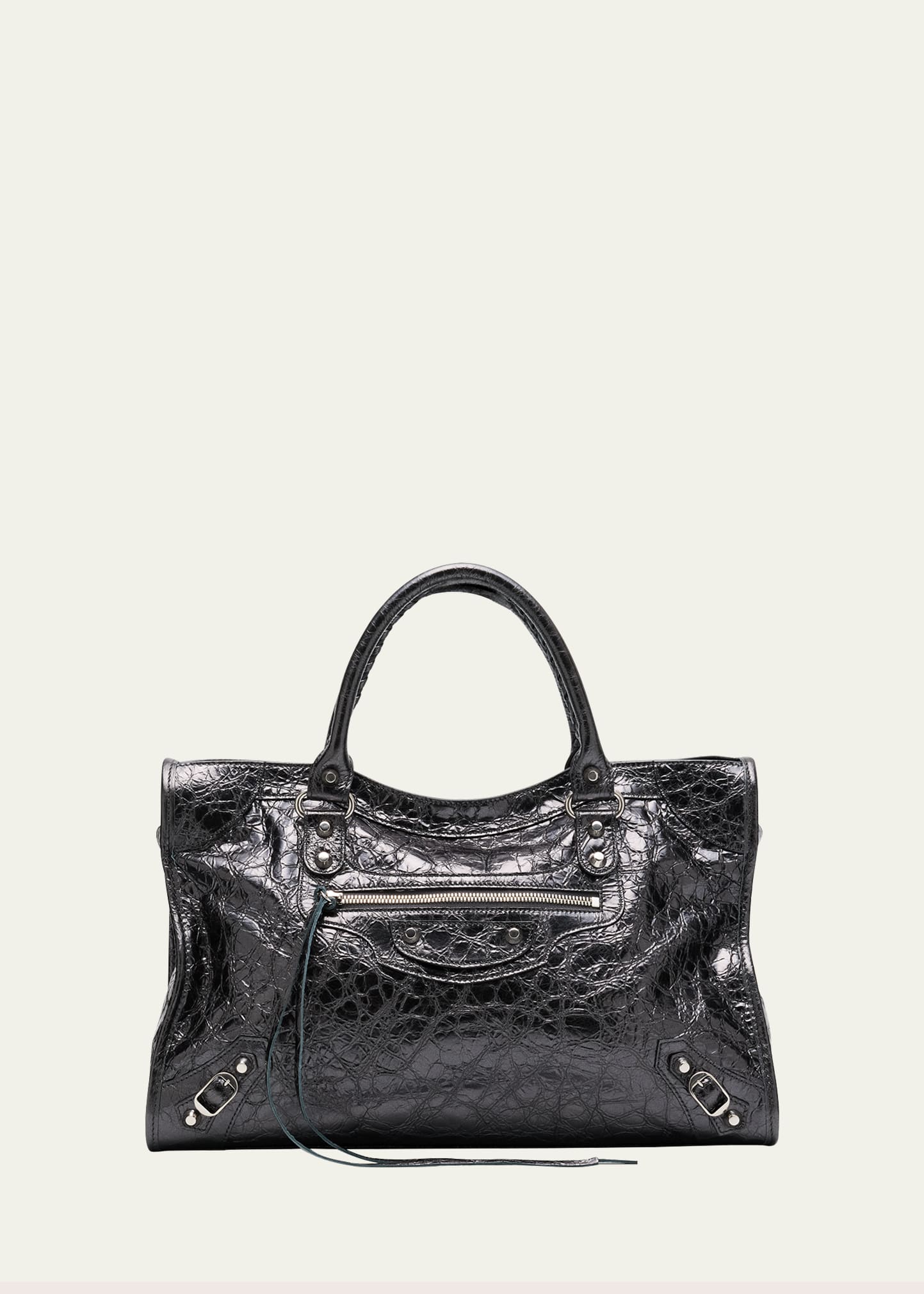 ハンドバッグ Balenciaga Dark Brown Leather Medium Le City Balenciaga Dark Brown Leather Medium Le City Handbag
