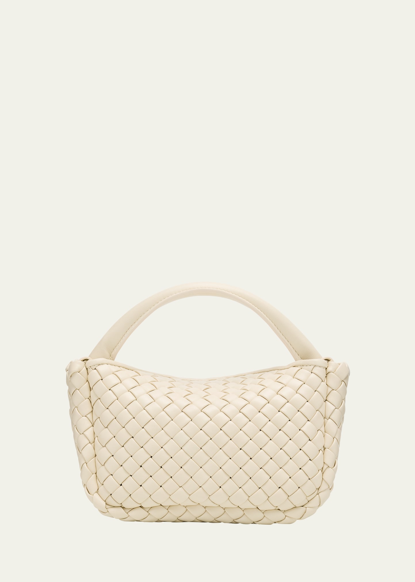 【関税&送料込】Bottega Veneta Small Leather Goods Bottega Veneta Cobble Mini Leather Top-Handle Bag | Neiman