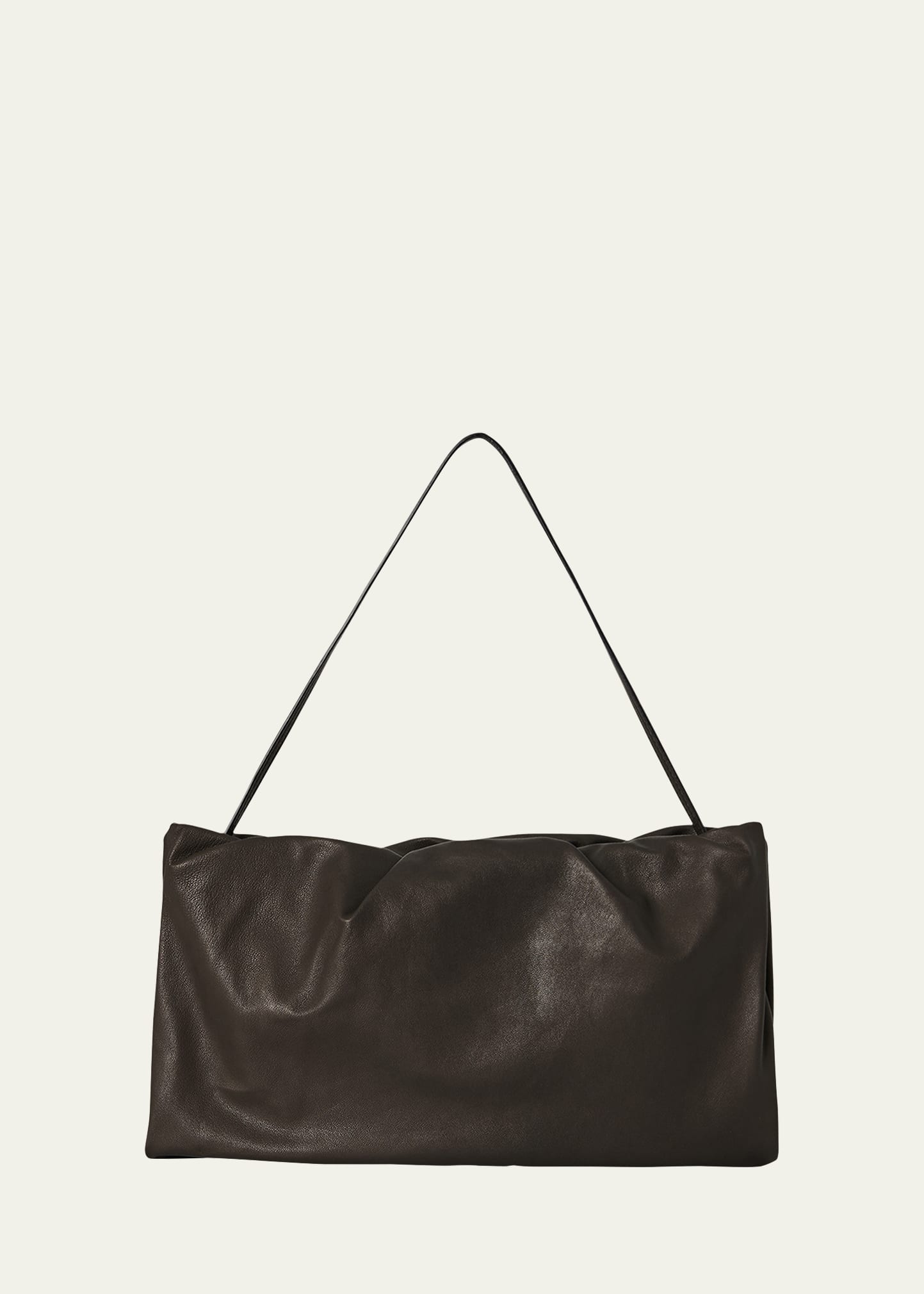 THE ROW Bourse XL Shoulder Bag in Napa Leather - Bergdorf