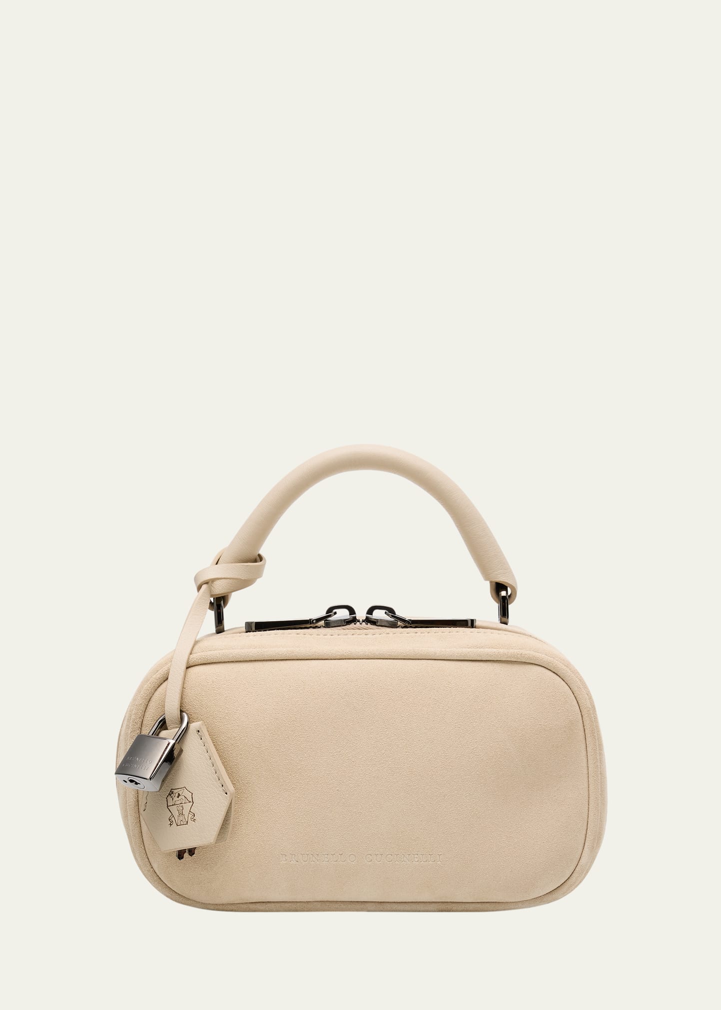 バッグ・カバンその他 BRUNELLO CUCINELLI Suede bag with Precious Contour Brunello Cucinelli Suede Bag With Precious Contour | italist