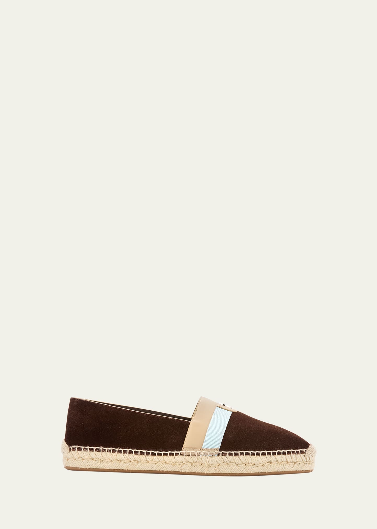 Christian Louboutin Men's Alfarica Nubuck Leather Espadrilles