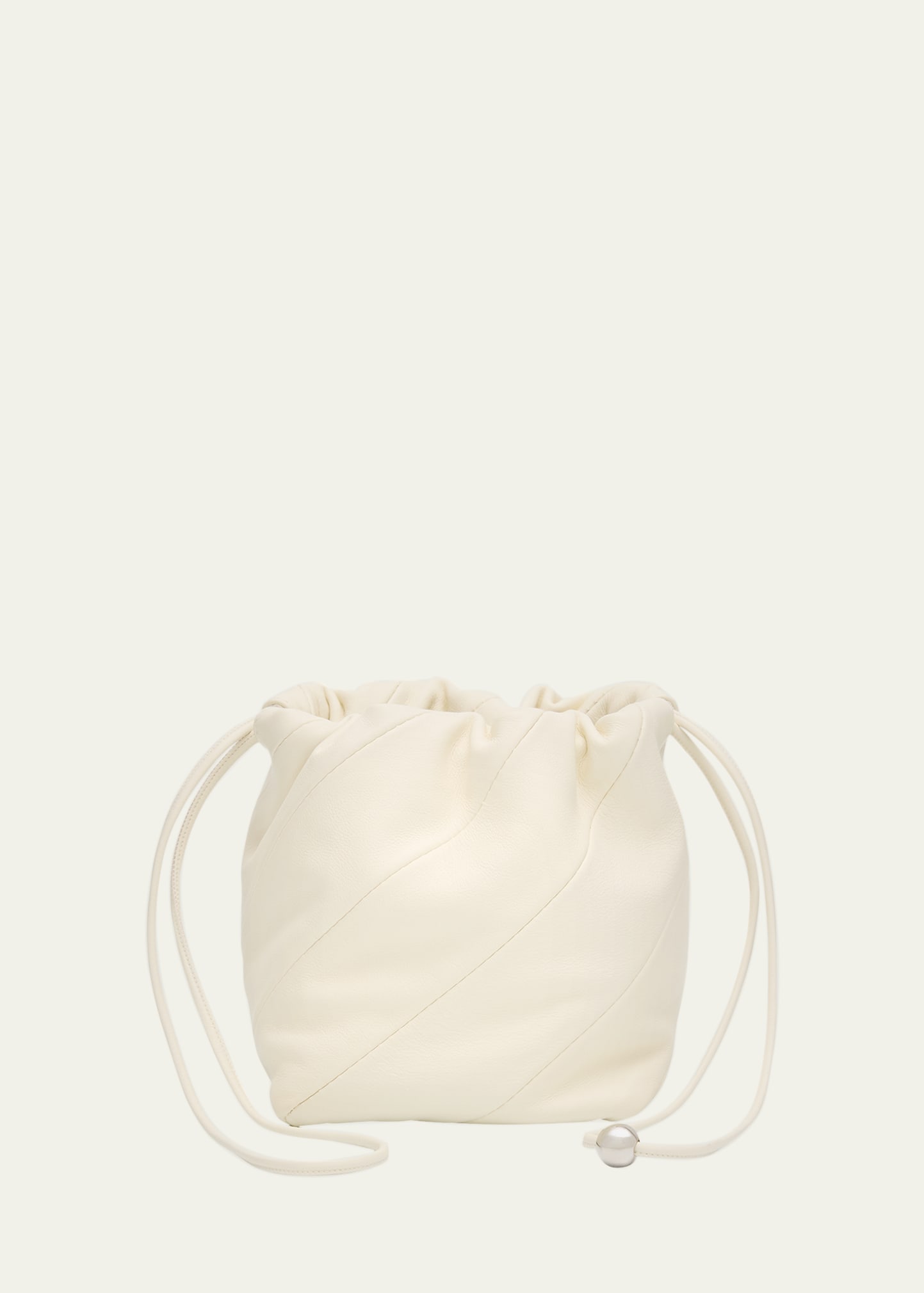 【新品・未開封】milet Drawstring Bag Maeden Miami Twisted Leather Drawstring Pouch Bag - Bergdorf Goodman