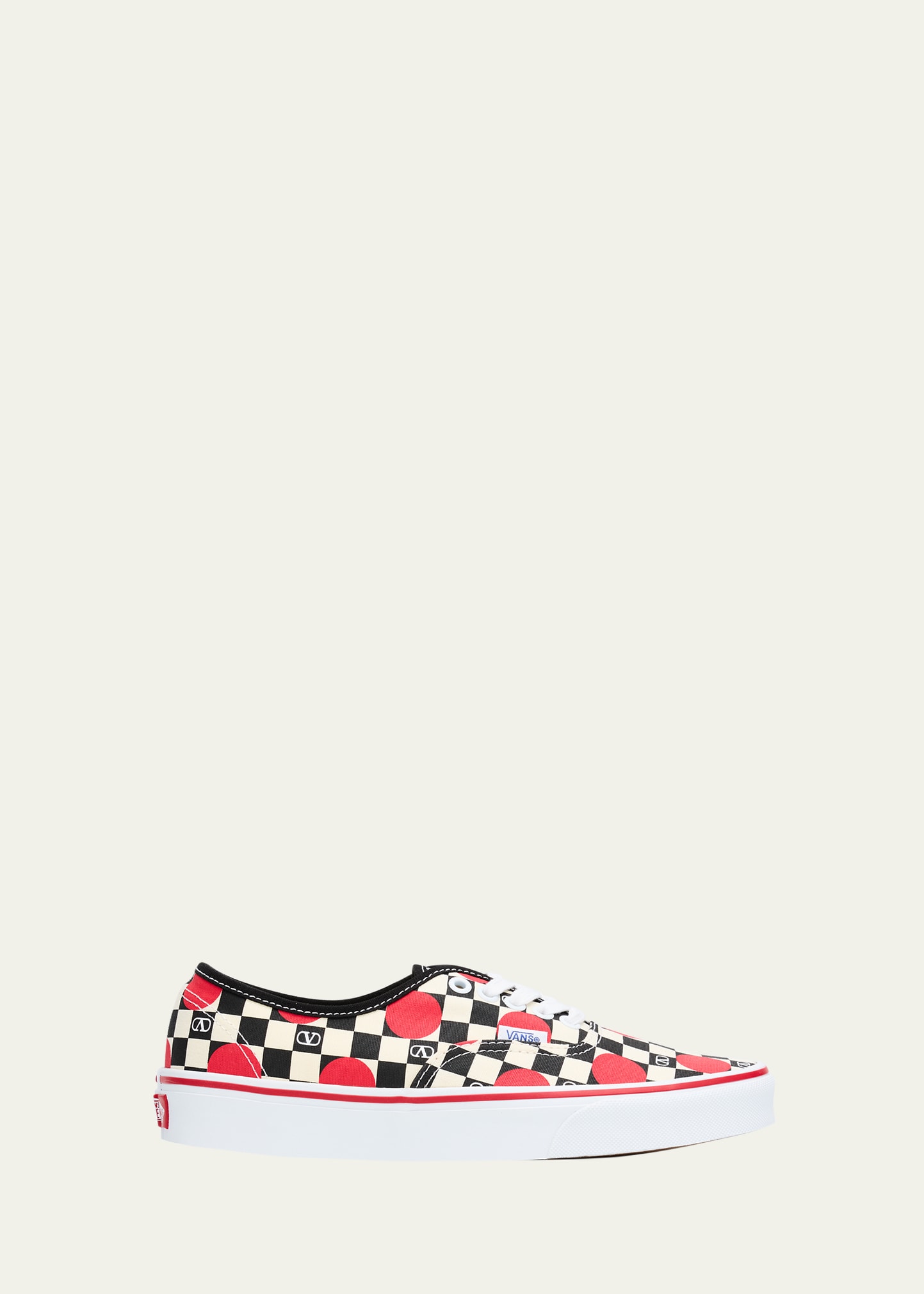 Valentino Garavani x Vans Authentic Checkered VLogo Sneakers