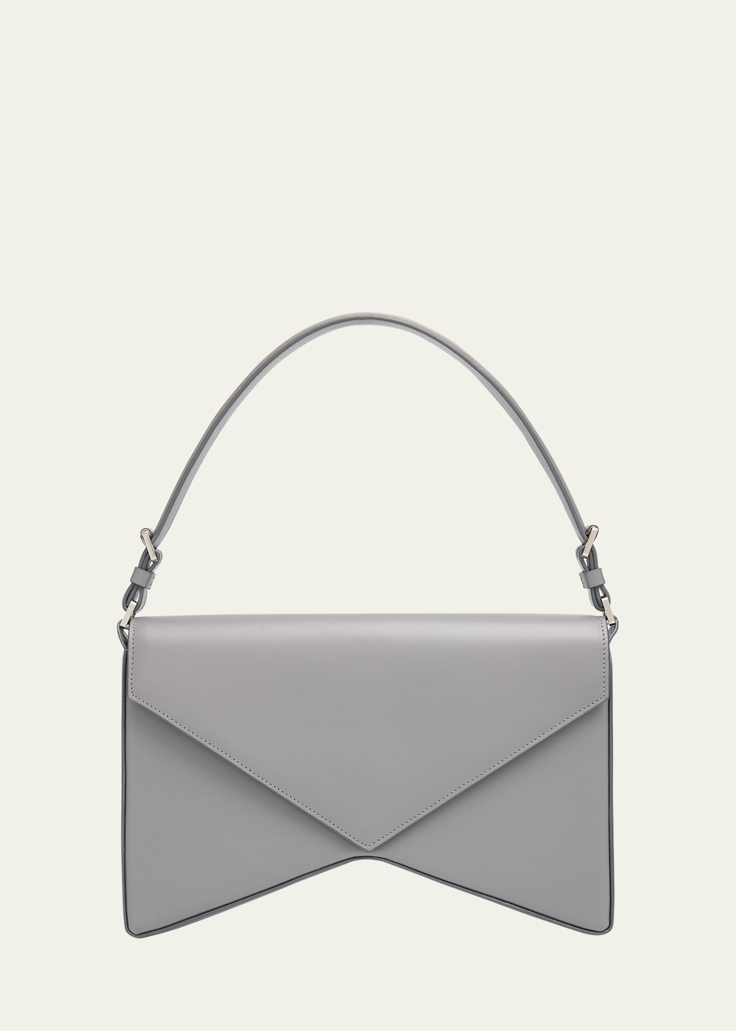 Michael Kors Collection Large Tailored Manhatta Top-Handle Bag