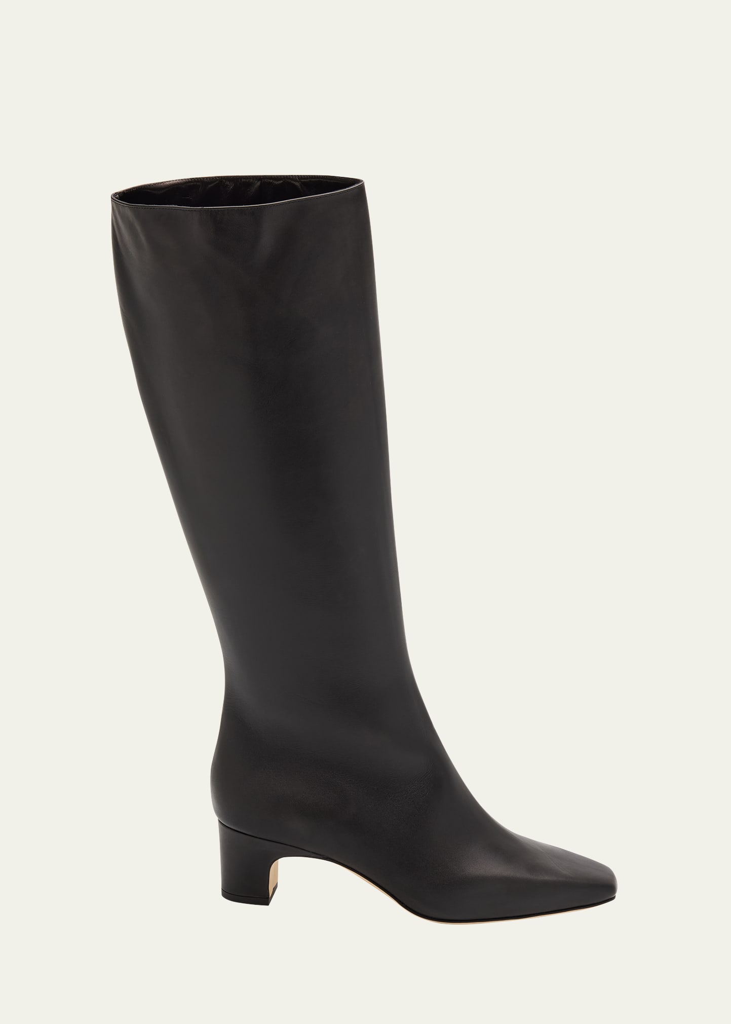 Manolo Blahnik Ofara Knee-High Leather Boots - Bergdorf Goodman