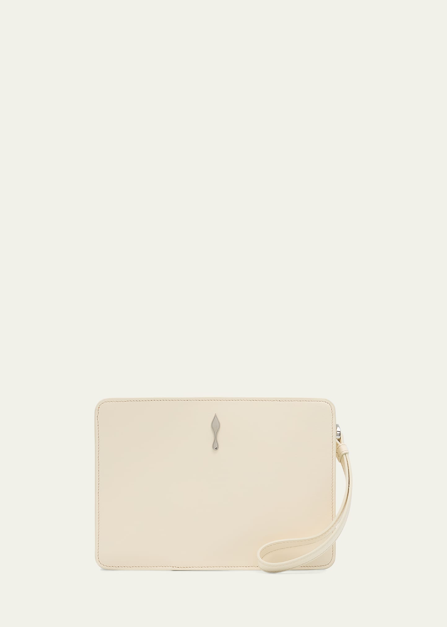 Christian Louboutin Bettina Small Nappa Leather Wristlet Pouch Bag
