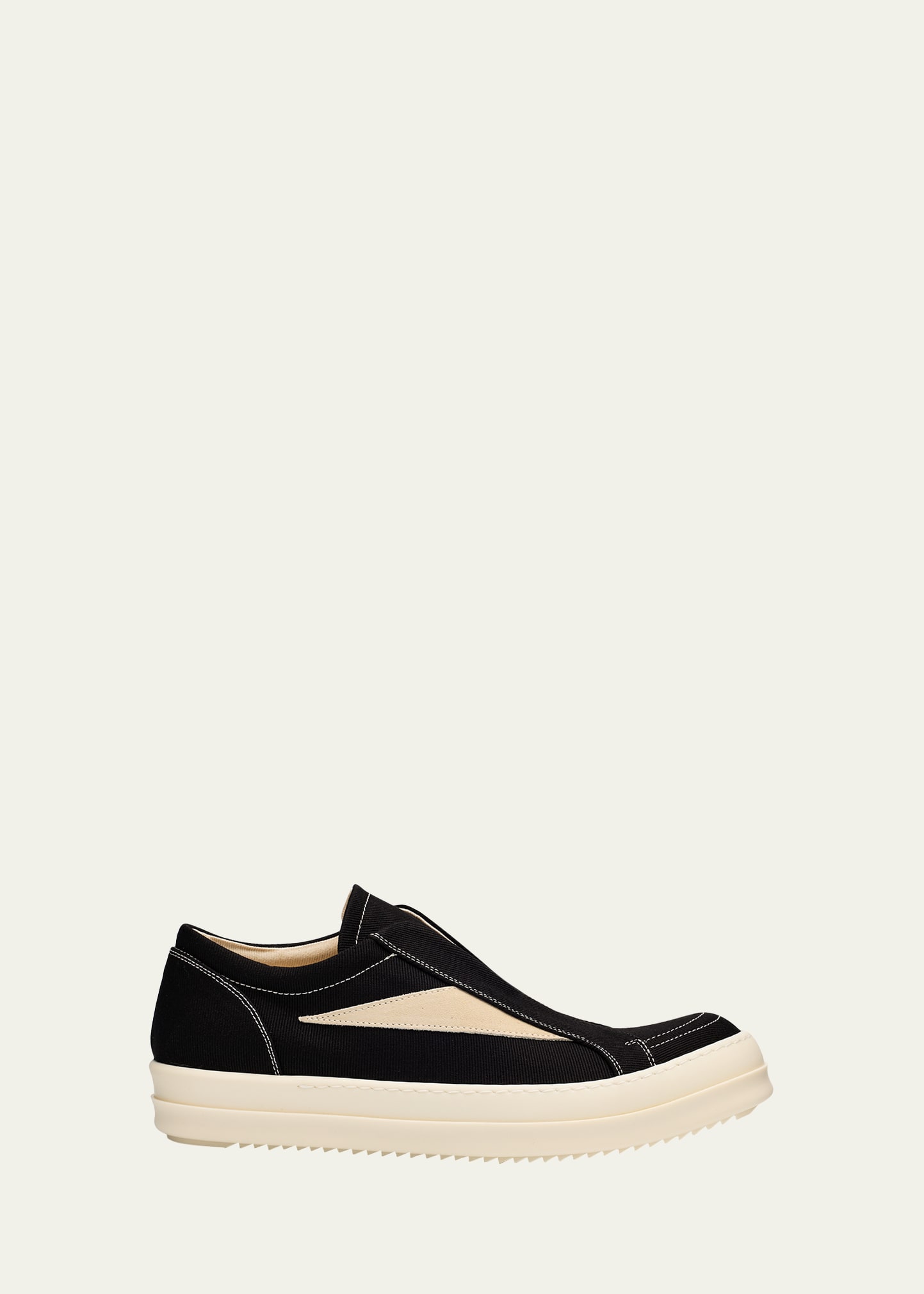 ゆ*き様 Rick Owens DRKSHDW SLITFRONTLEGGING DRKSHDW RICK OWENS Men's Laceless Vintage Slip-On Sneakers