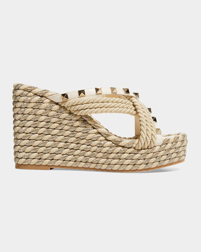 Valentino outlet wedges sale