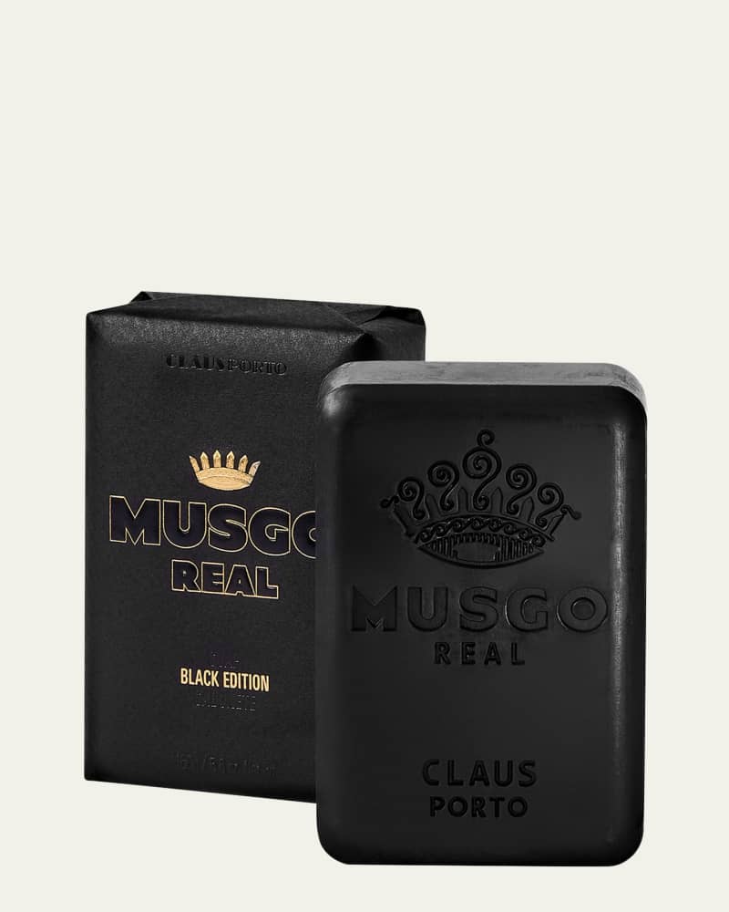 Musgo Real Soap Bar Black Edition  5.6 oz