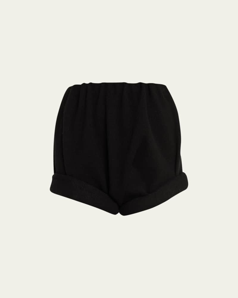 Cashmere Mini Shorts