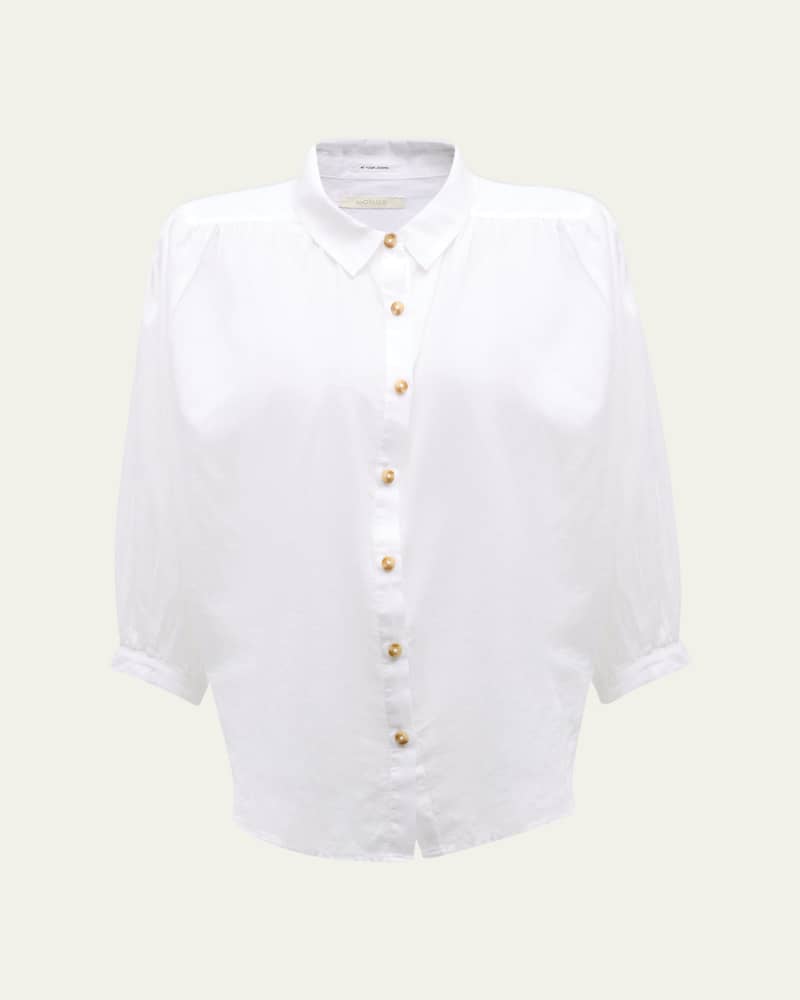 The Breeze Button-Front Top