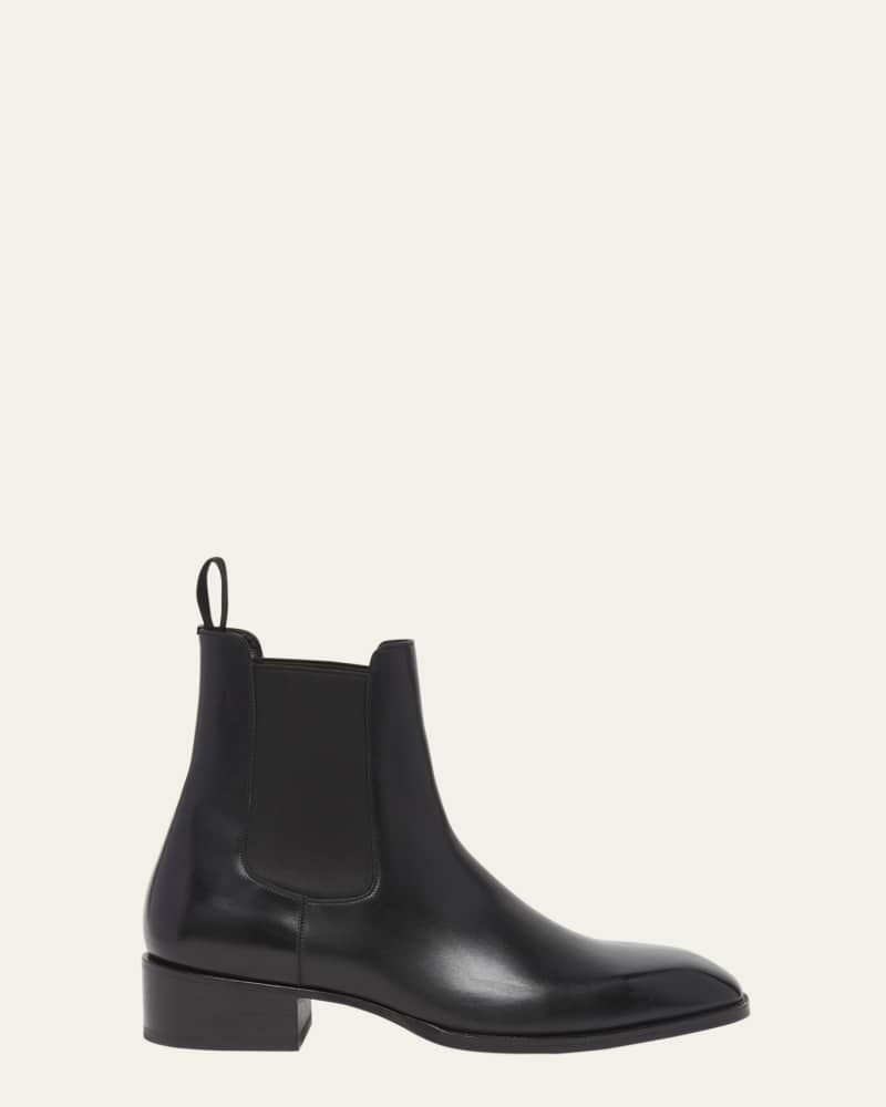 Men's Hainaut Burnished Leather Chelsea Boots