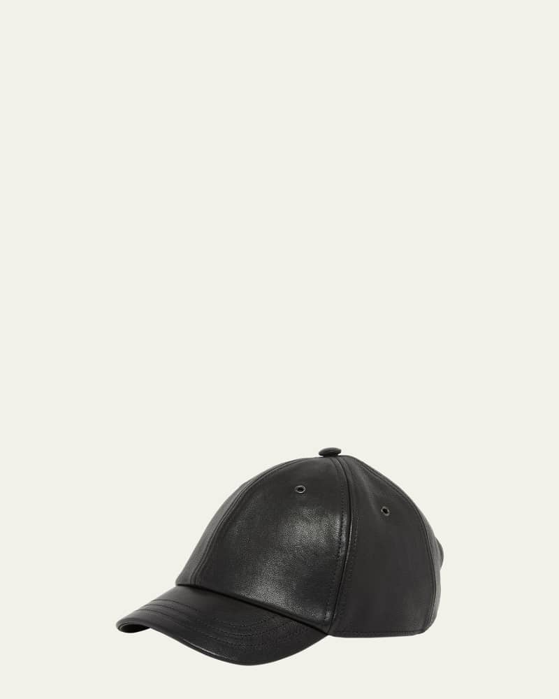 Patent Leather Baseball Hat 