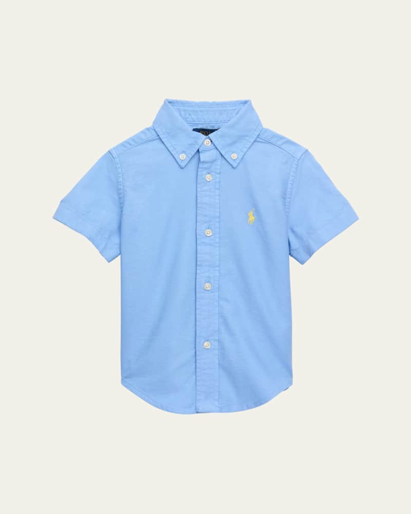  Boy's Classic Oxford Shirt  Size 2-7