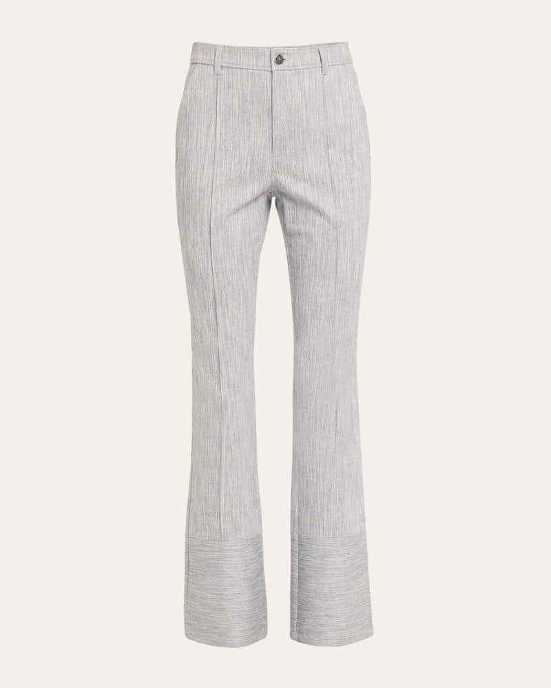 Evelyn Two-Tone Flare Pants