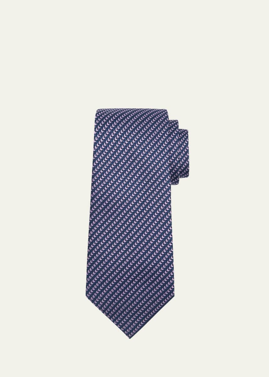 Charvet Assorted Silk Striped Ties