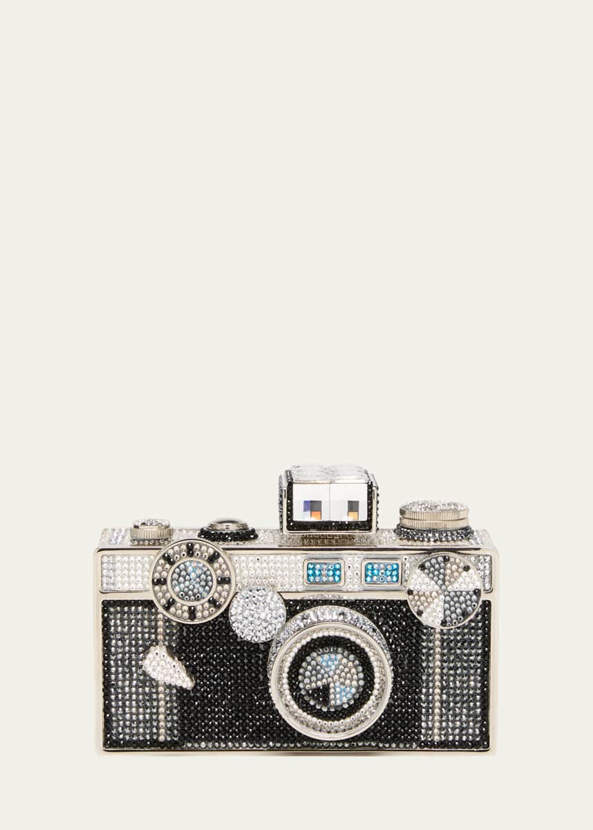 Judith Leiber Couture Camera Clutch Bag, Cosmo Jet