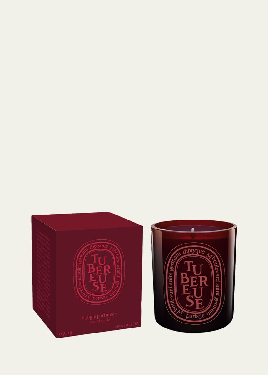 DIPTYQUE Tubereuse (Tuberose) Scented Red Candle, 10.2 oz.