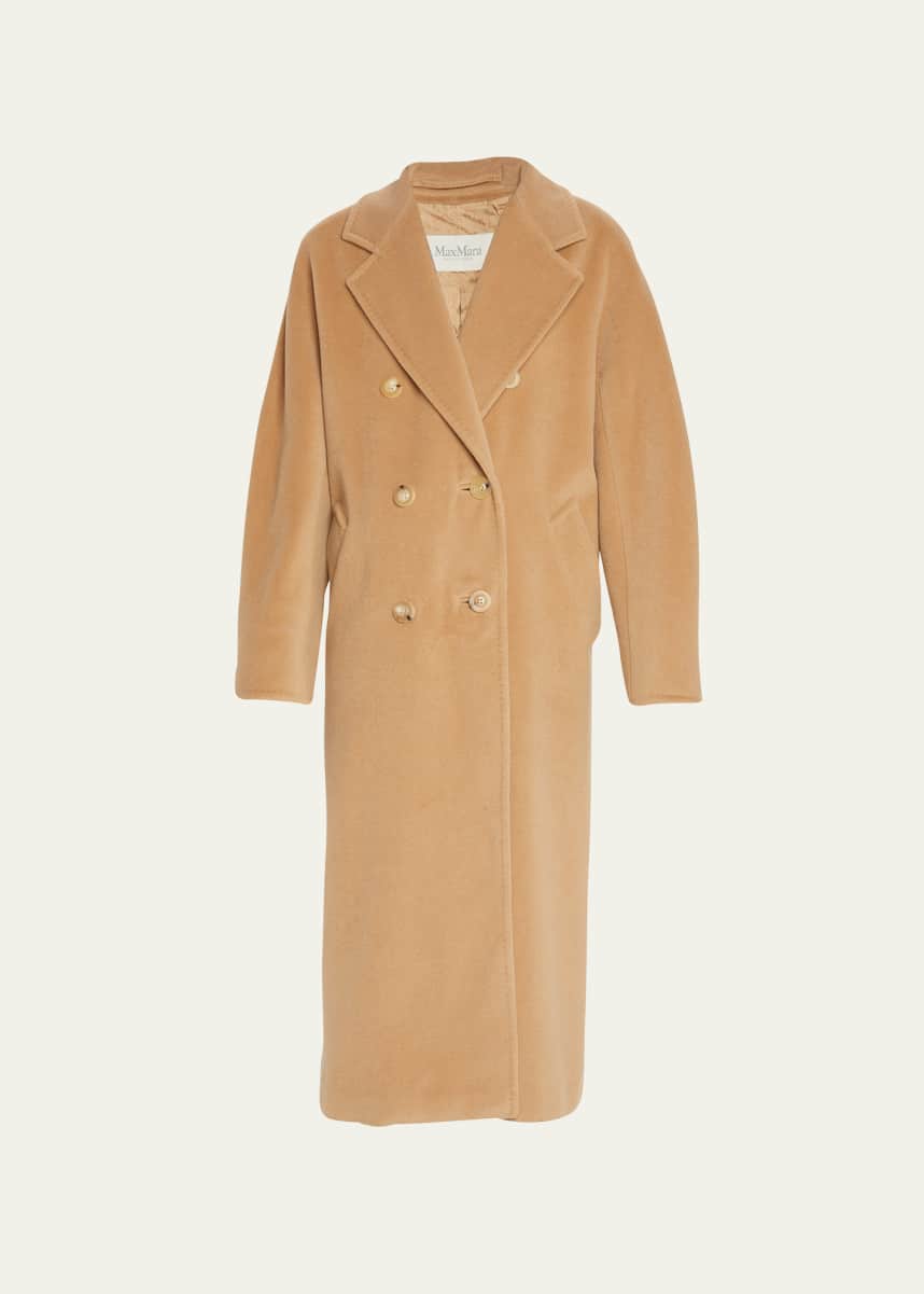 Max Mara Wool-Cashmere Double-Breasted Madame Coat