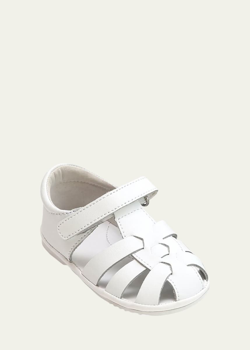 L'Amour Shoes Mack Leather Fisherman Sandal, Baby