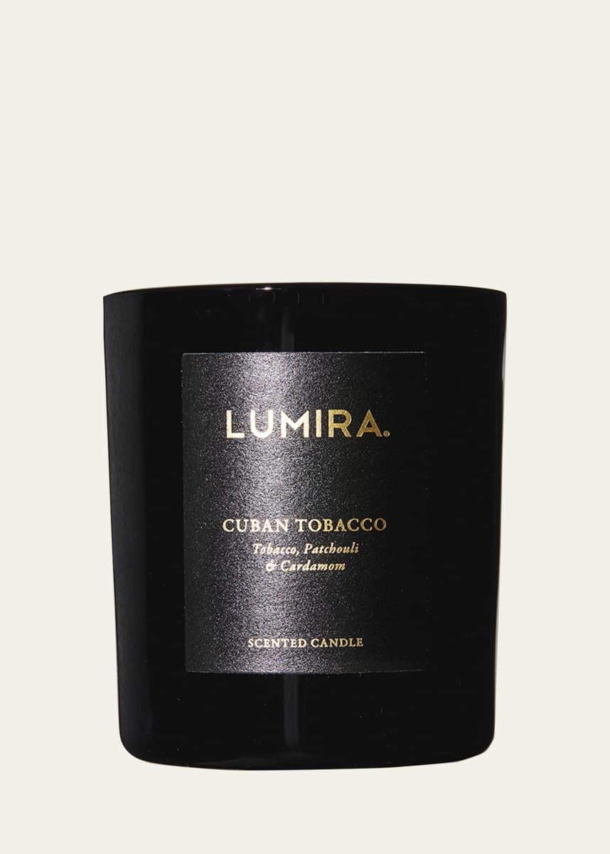 Lumira 10.6 oz. Cuban Tobacco Scented Candle