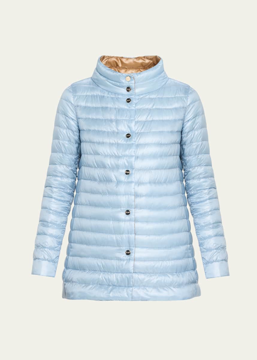 Herno Reversible A-Line Puffer Coat