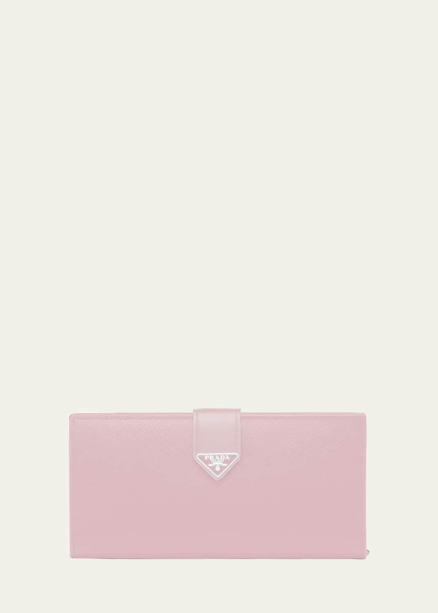 Prada Envelope Slim Wallet w/ Triangle Tab