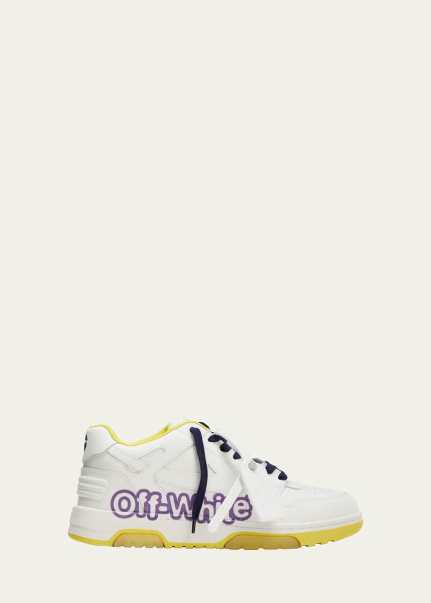 Off-White Men's Exclusive Out Of Office Leather Logo Sneakers