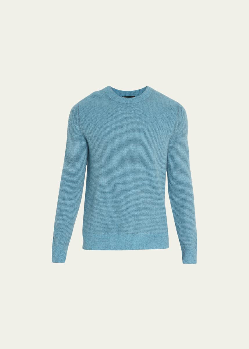 Vince Men's Boiled Cashmere Thermal Sweater