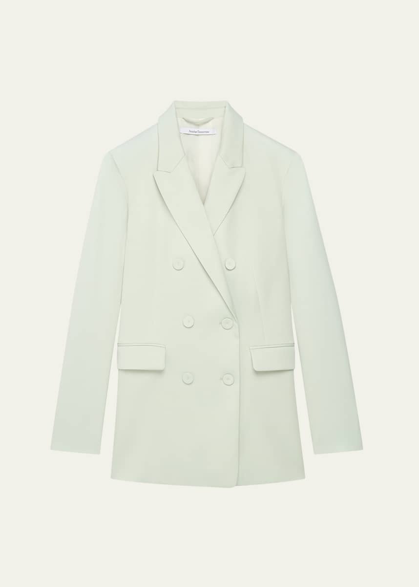 Another Tomorrow Merino Wool Blazer Jacket