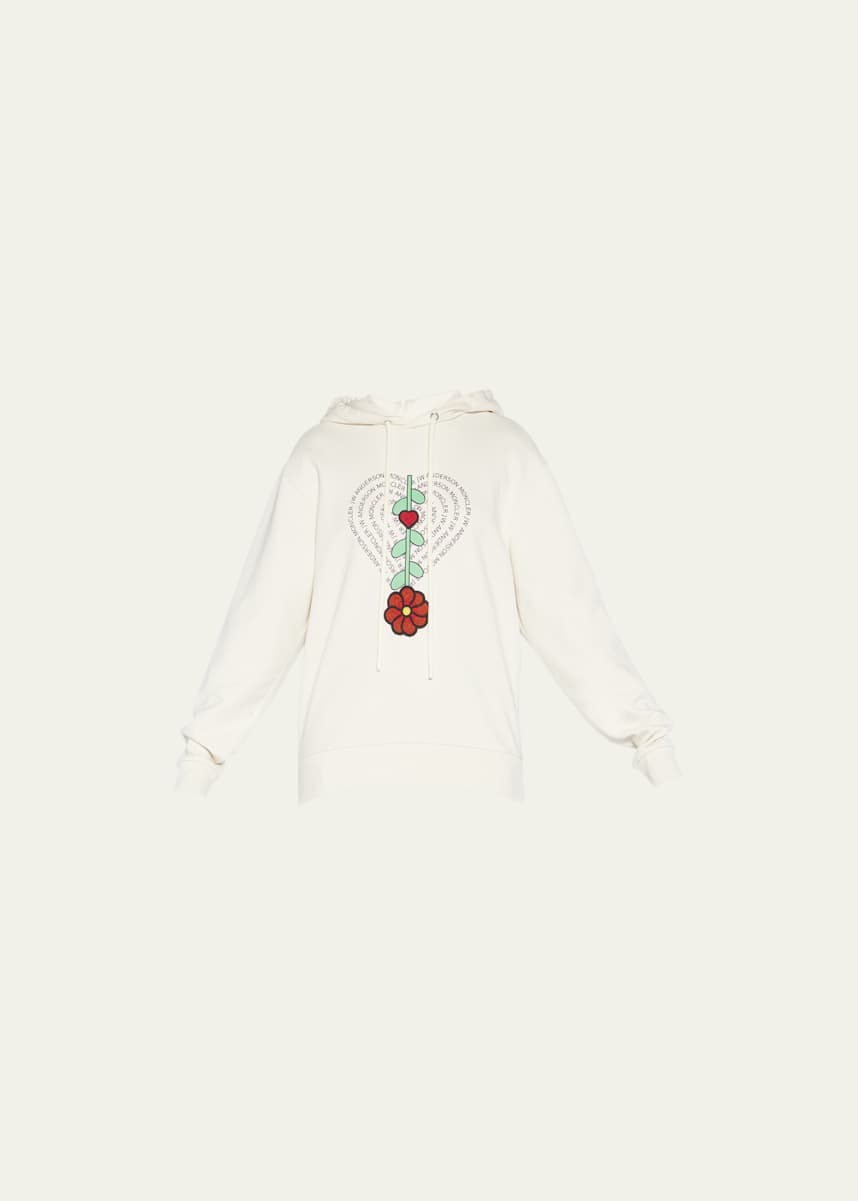 Moncler Genius X JW Anderson Embroidered Hoodie Sweater