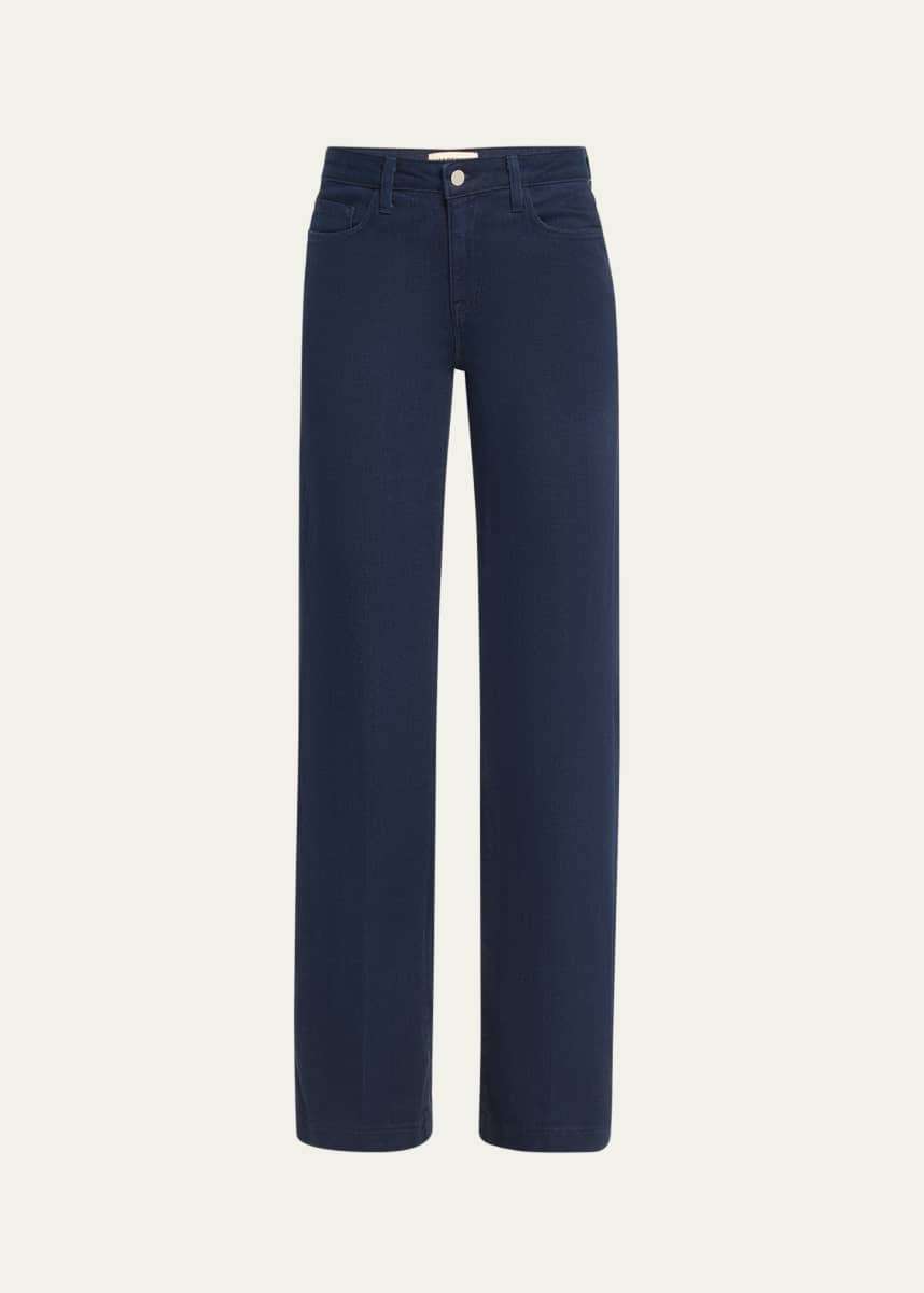 L'Agence Clayton High Rise Wide-Leg Jeans