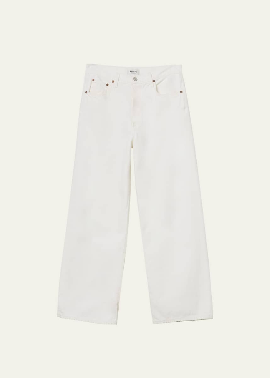 AGOLDE Low-Rise Wide Baggy Jeans