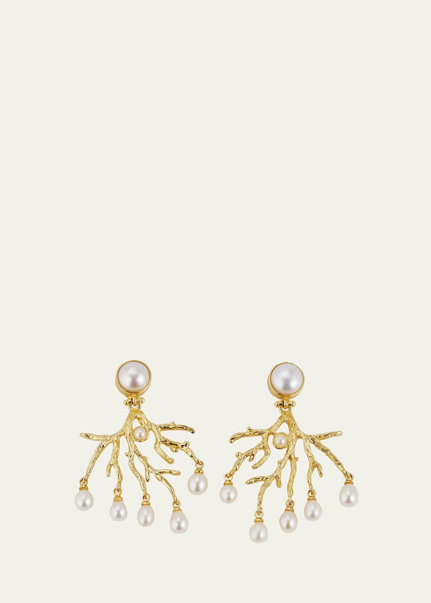 V.BELLAN Claire Earrings with Pearls