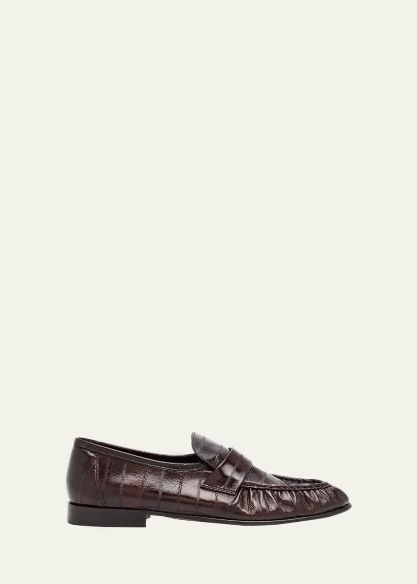 THE ROW Men's Soft Leather Loafers