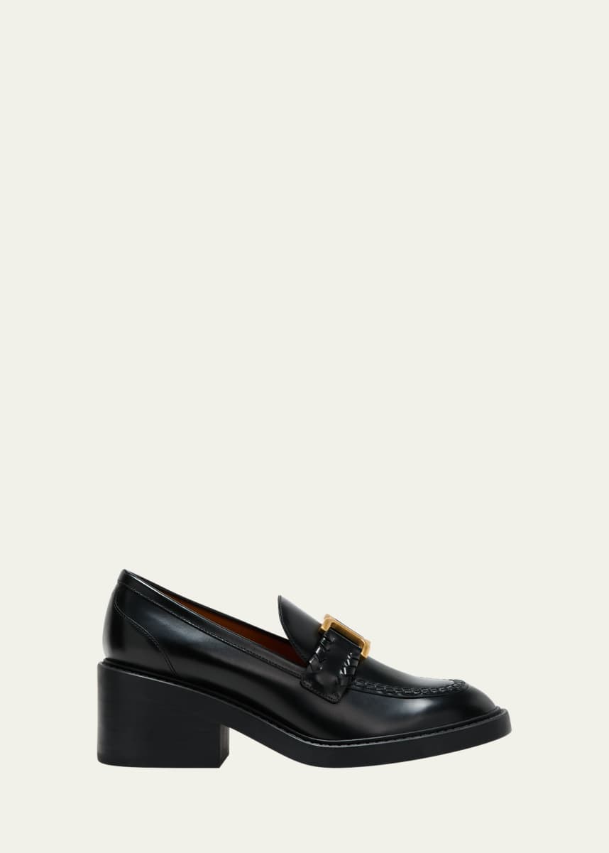 Chloe Marcie Leather Loafers