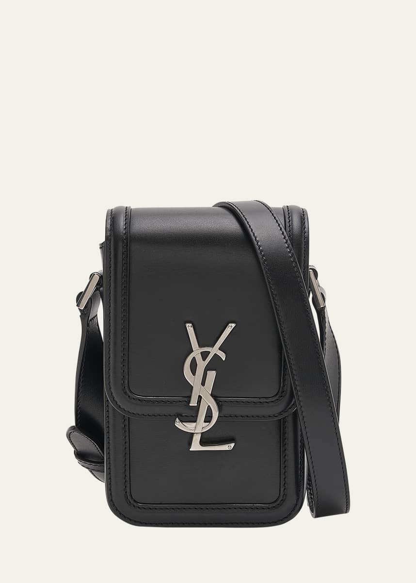 Saint Laurent Men's YSL Solferino Phone Case Bag