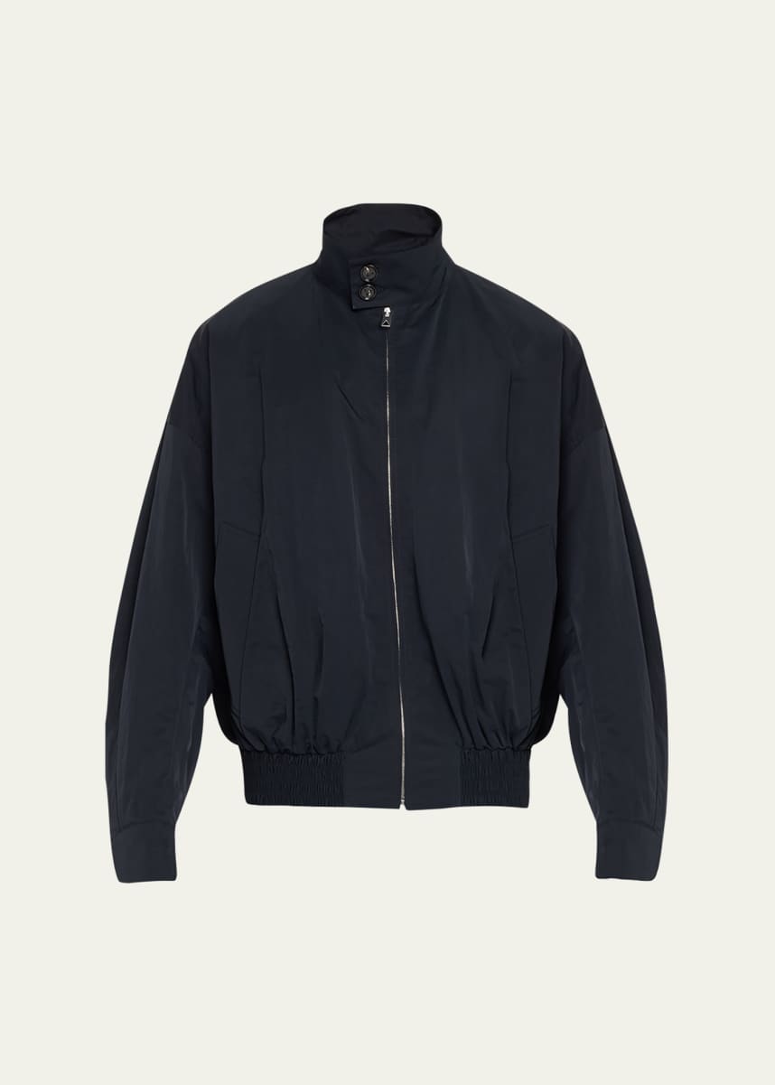 Bottega Veneta Men’s Technical Nylon Blouson Jacket