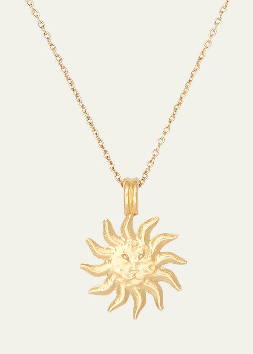 Deux Lions Jewelry Salona 14K Yellow Gold Pendant Necklace