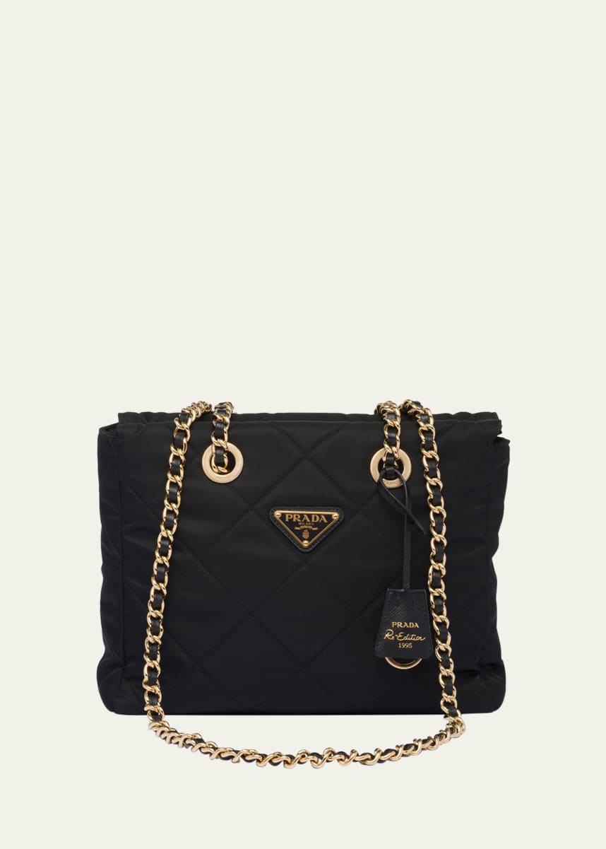 Prada Re-Edition 1995 Quilted Chain Shoulder Bag