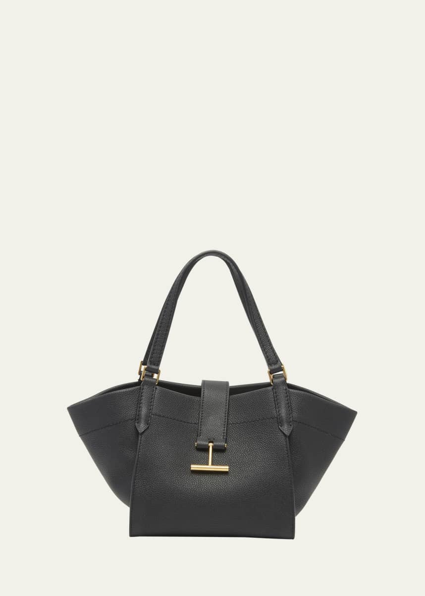 TOM FORD Tara Small Tote in Grained Leather