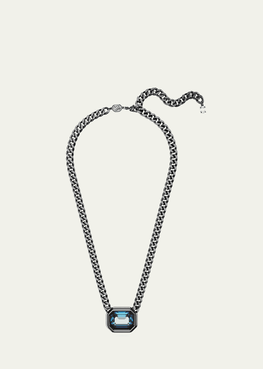 SWAROVSKI Millenia Octagon-Cut Crystal Pendant Chain Necklace