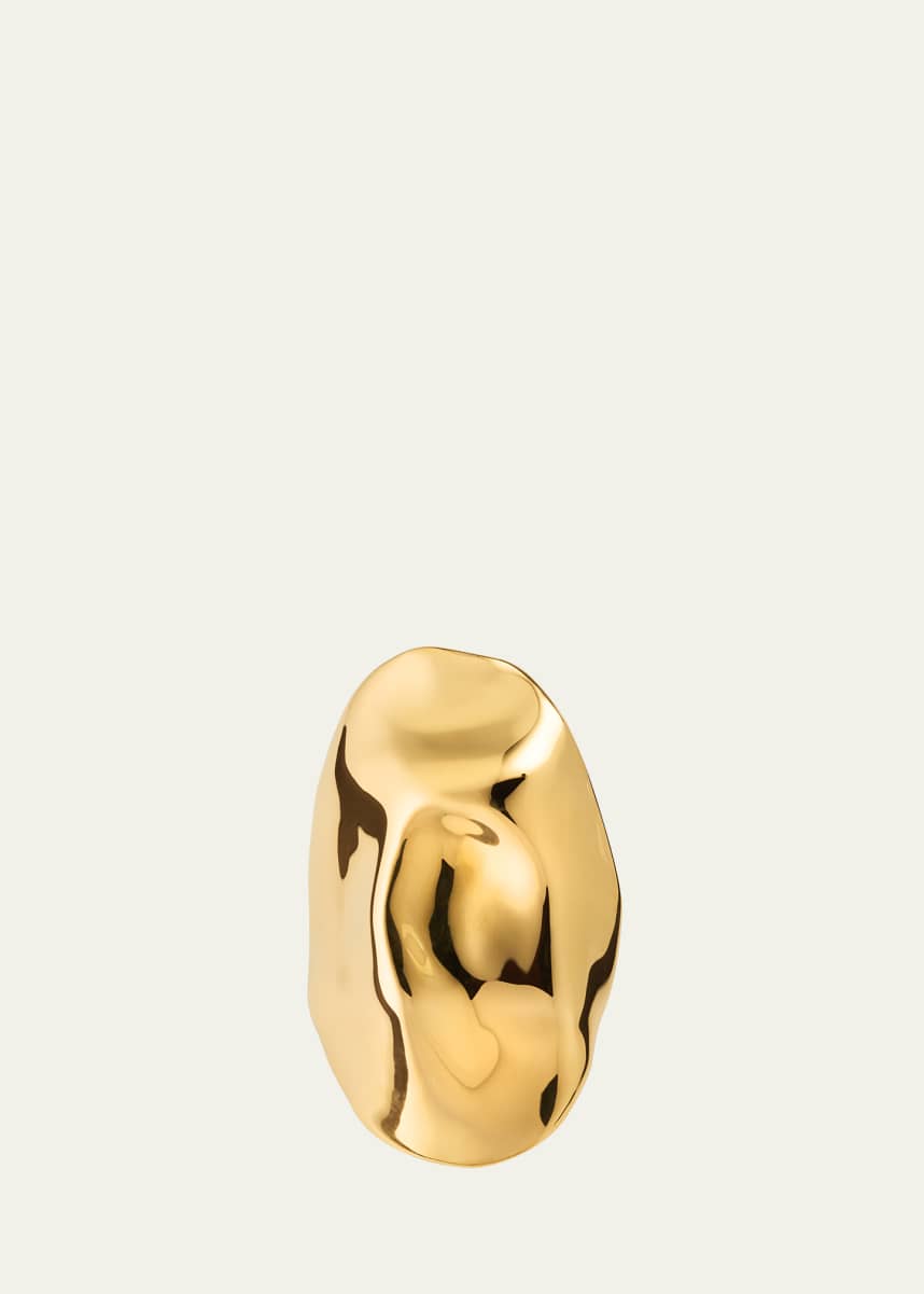 Alexander McQueen Beam Brass Ring