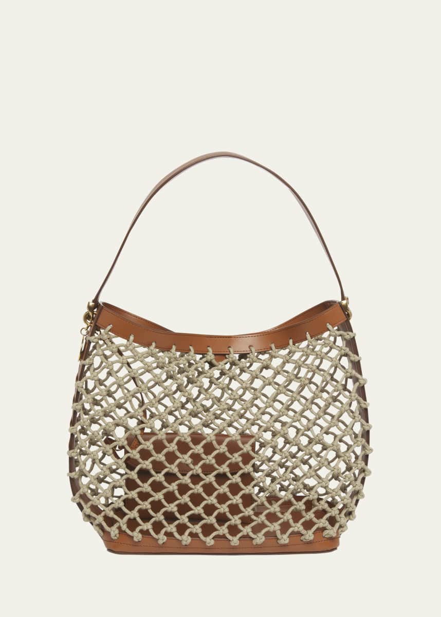 Stella McCartney Eco Mesh Knotted Tote Bag