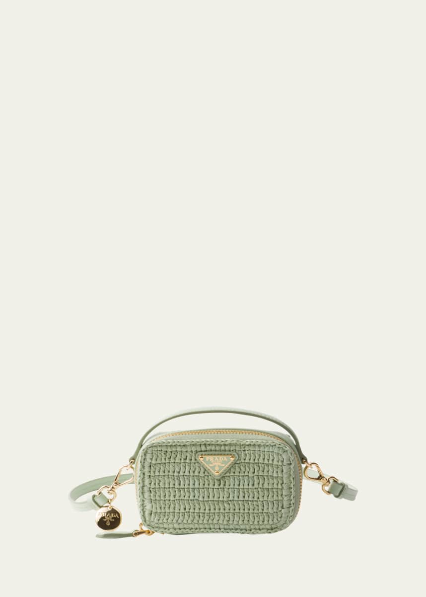 Prada Mini Zip Crossbody Bag